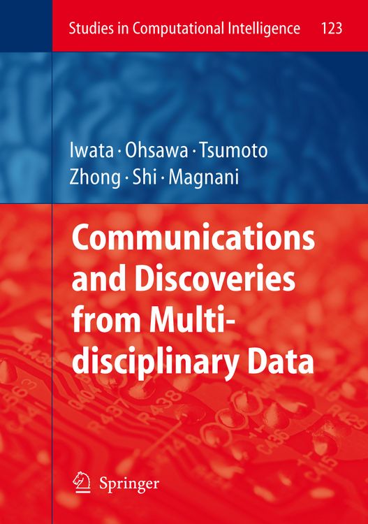 Produktbild: Communications and Discoveries from Multidisciplinary Data
