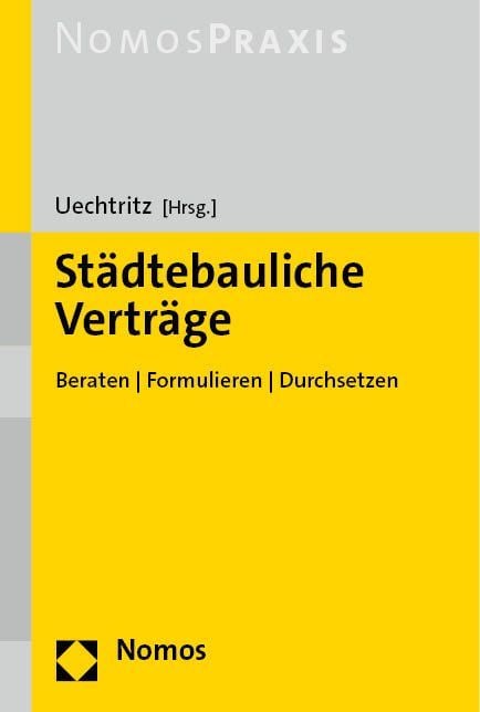 Produktbild: St&auml;dtebauliche Vertr&auml;ge