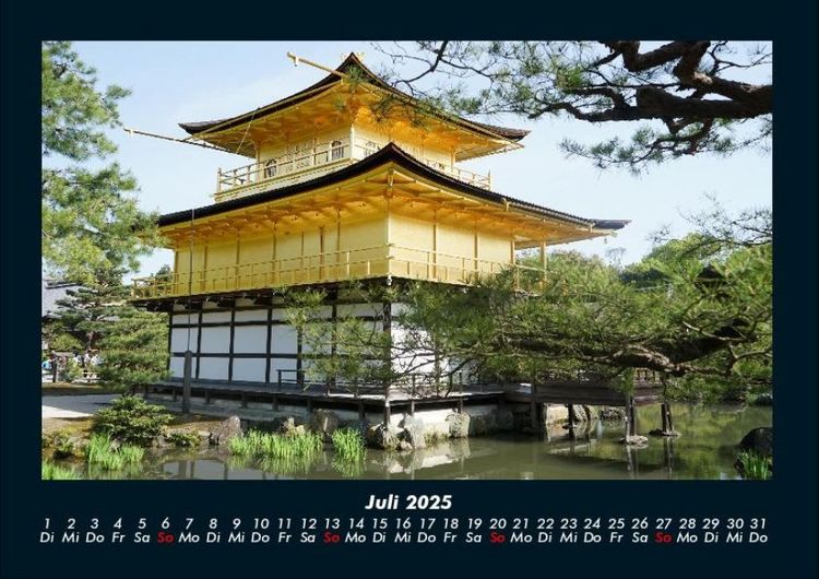 Produktbild: Tempel 2025 Fotokalender DIN A4