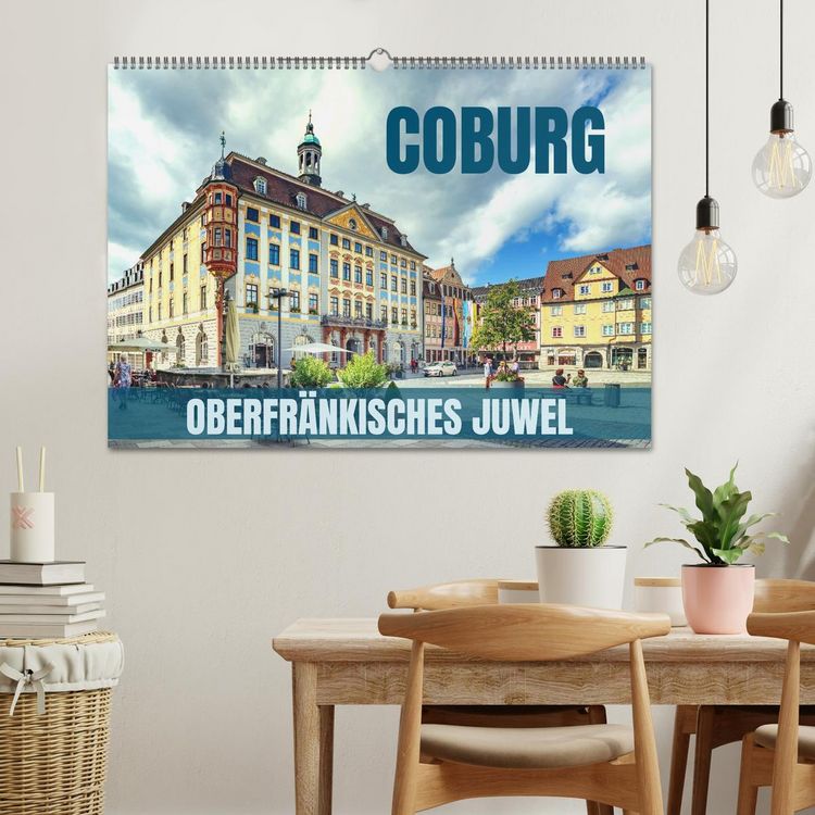 Produktbild: Coburg - oberfr&auml;nkisches Juwel (Wandkalender 2026 DIN A2 quer), CALVENDO Monatskalender