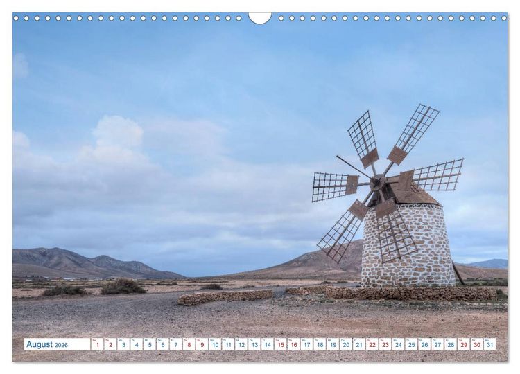 Produktbild: Fuerteventura, die ungez&auml;hmte Kanareninsel (Wandkalender 2026 DIN A3 quer), CALVENDO Monatskalender