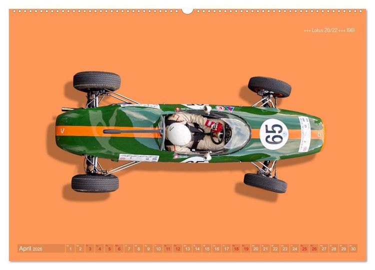 Produktbild: Legenden des Rennsports - Formel Junior 1955-1965 (hochwertiger Premium Wandkalender 2026 DIN A2 quer), Kunstdruck in Hochglanz