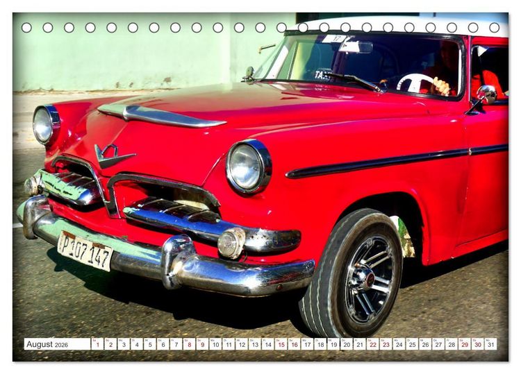 Produktbild: DODGE '55 (Tischkalender 2026 DIN A5 quer), CALVENDO Monatskalender