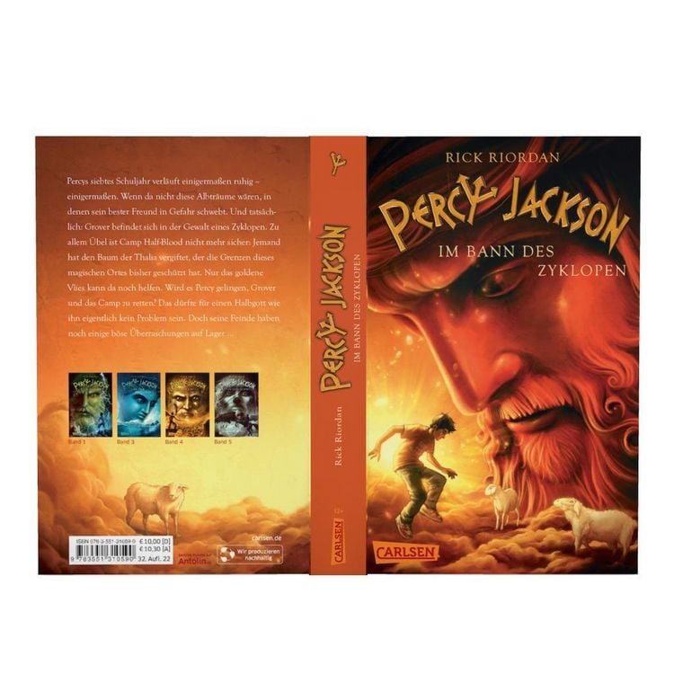 Produktbild: Im Bann des Zyklopen / Percy Jackson Band 2