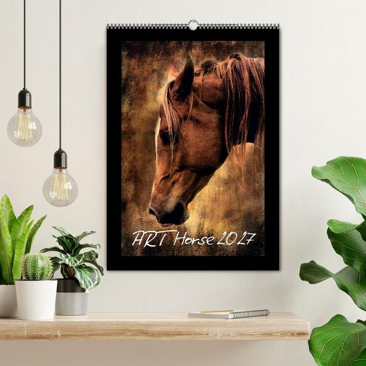 Produktbild: Art Horse 2027 (Wandkalender 2027 DIN A2 hoch), CALVENDO Monatskalender