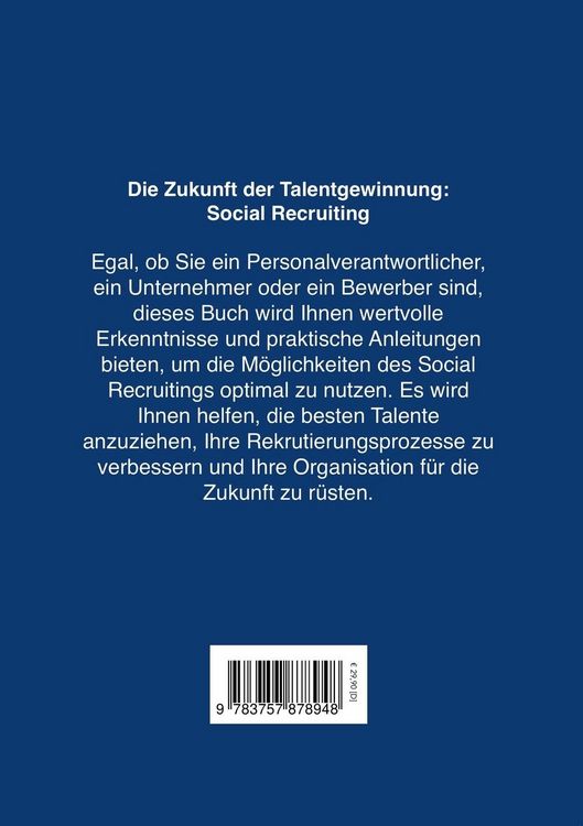 Produktbild: Die Zukunft der Talentgewinnung