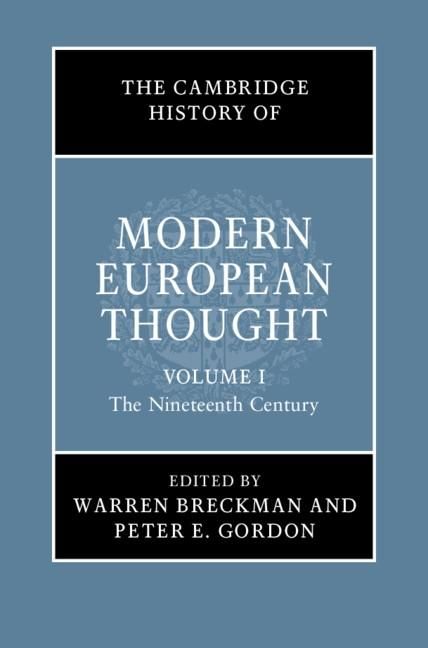 Produktbild: Cambridge History of Modern European Thought: Volume 1, The Nineteenth Century