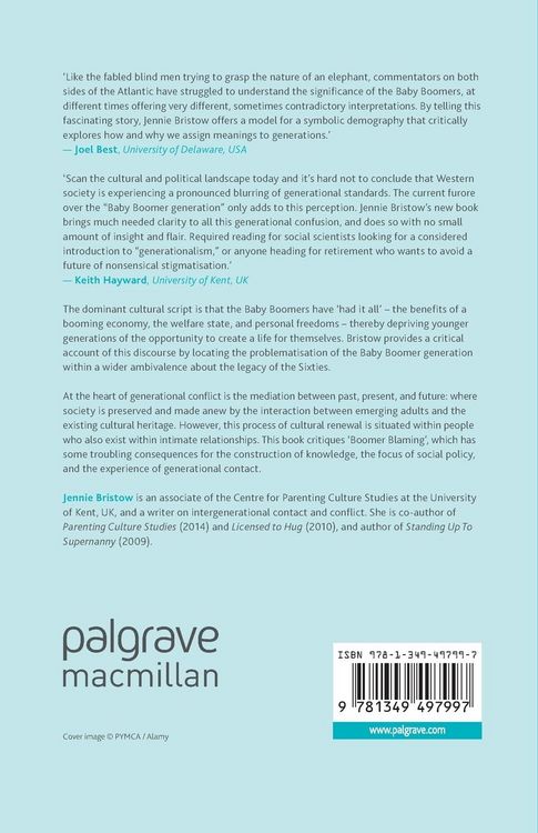 Produktbild: Baby Boomers and Generational Conflict