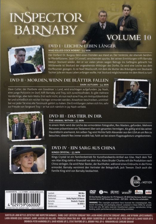 Produktbild: Inspector Barnaby Vol. 10 [4 DVDs]
