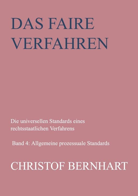 Produktbild: Das faire Verfahren