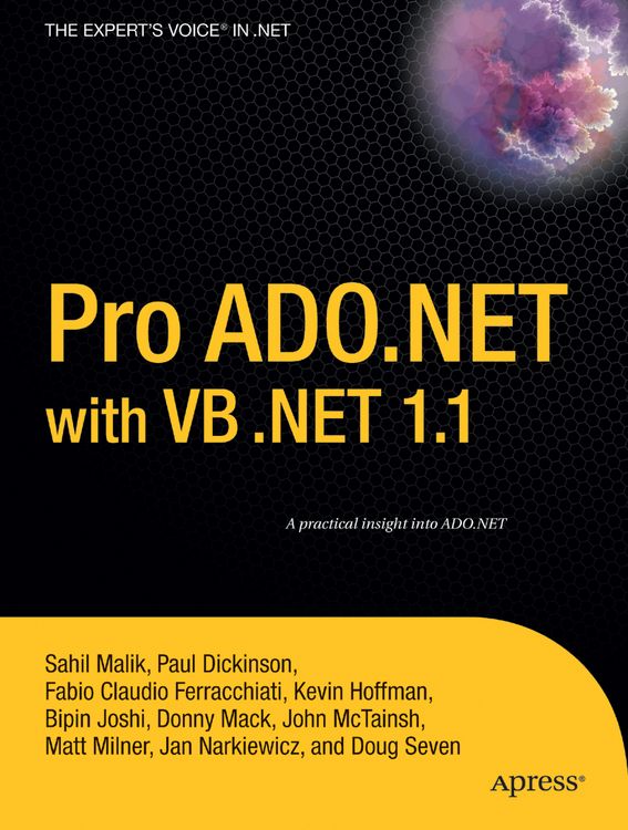 Produktbild: Pro ADO.NET with VB .NET 1.1