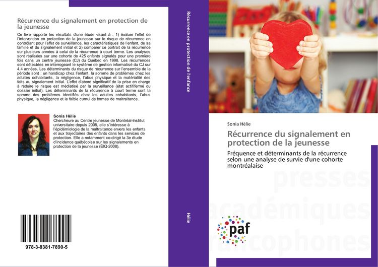 Produktbild: R&eacute;currence du signalement en protection de la jeunesse