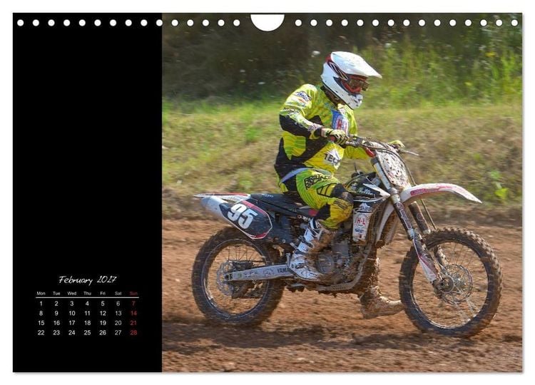 Produktbild: Motocross - MX UK-Version (Wall Calendar 2027 DIN A4 landscape), CALVENDO 12 Month Wall Calendar