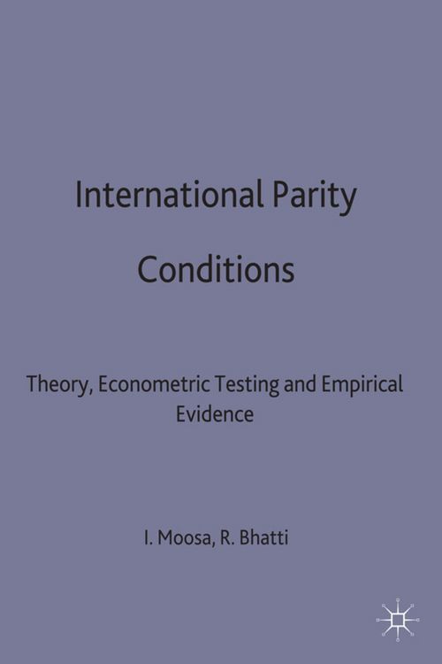 Produktbild: International Parity Conditions
