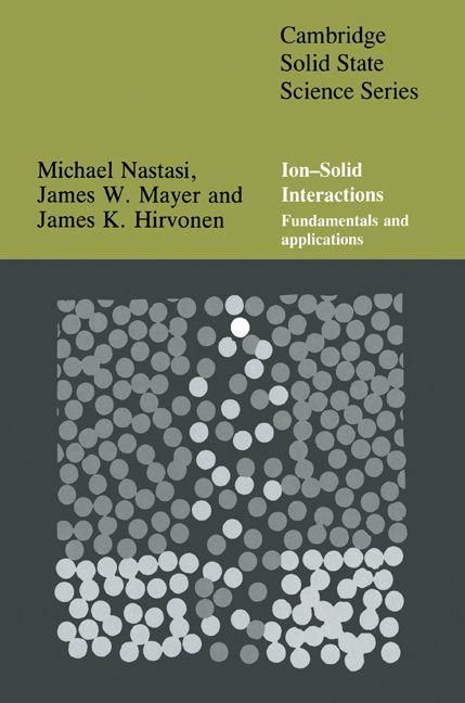 Produktbild: Ion-Solid Interactions