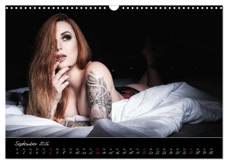 Produktbild: PinUp-Kalender 2026 (Wandkalender 2026 DIN A3 quer), CALVENDO Monatskalender