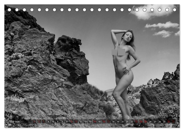 Produktbild: Girls and Nature (Tischkalender 2026 DIN A5 quer), CALVENDO Monatskalender