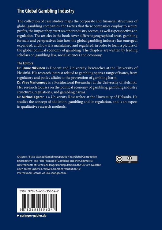 Produktbild: The Global Gambling Industry