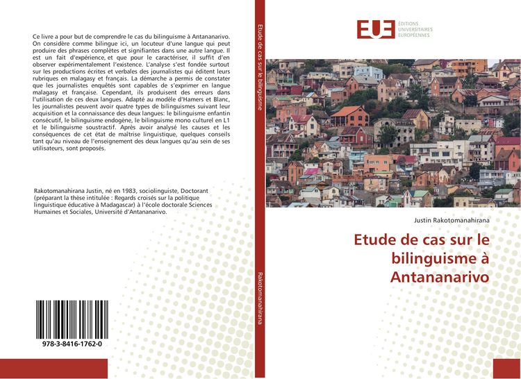 Produktbild: Etude de cas sur le bilinguisme &agrave; Antananarivo