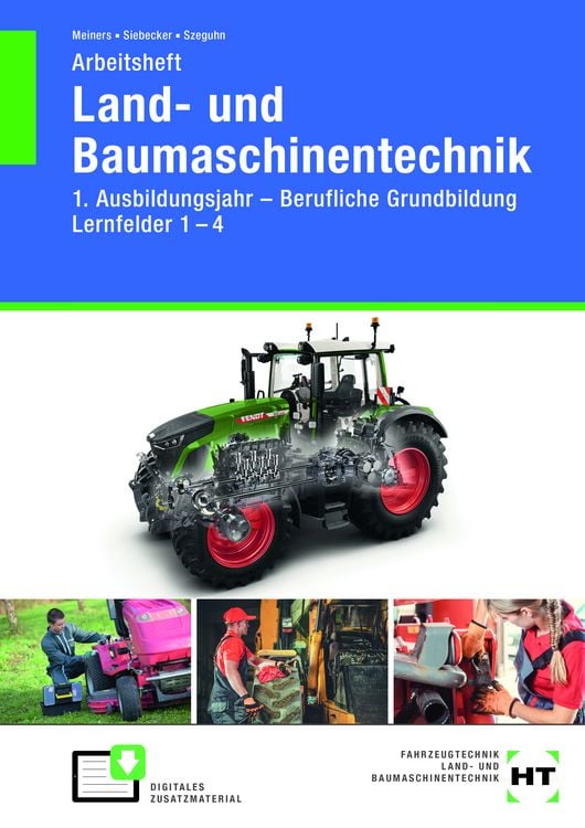 Produktbild: Arbeitsheft Land- und Baumaschinentechnik