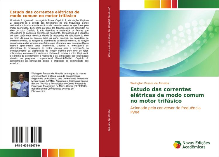 Produktbild: Estudo das correntes el&eacute;tricas de modo comum no motor trif&aacute;sico