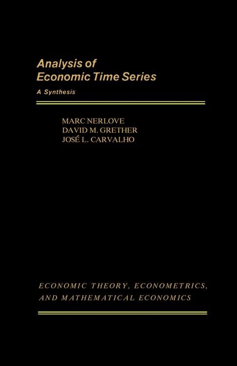 Produktbild: Analysis of Economic Time Series