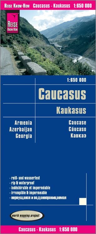 Bild vom Artikel Reise Know-How Landkarte Kaukasus / Caucasus (1:650.000) : Armenien, Aserbaidschan, Georgien vom Autor Reise Know-How Verlag Peter Rump