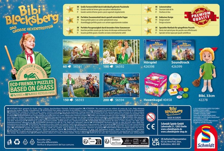 Produktbild: Das gro&szlig;e Hexentreffen, Familie Blocksberg, 100 Teile