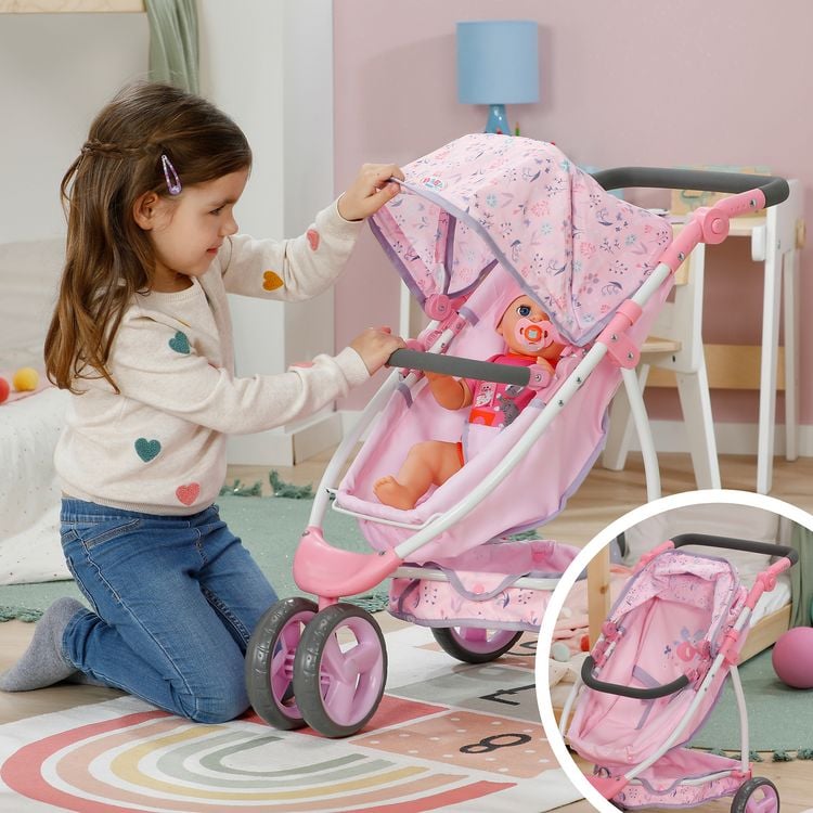 Produktbild: BABY born Deluxe Puppenwagen Wald