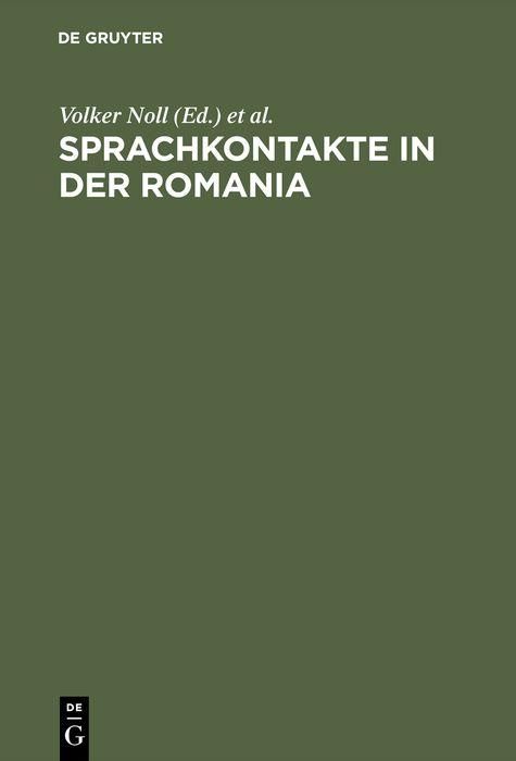 Produktbild: Sprachkontakte in der Romania