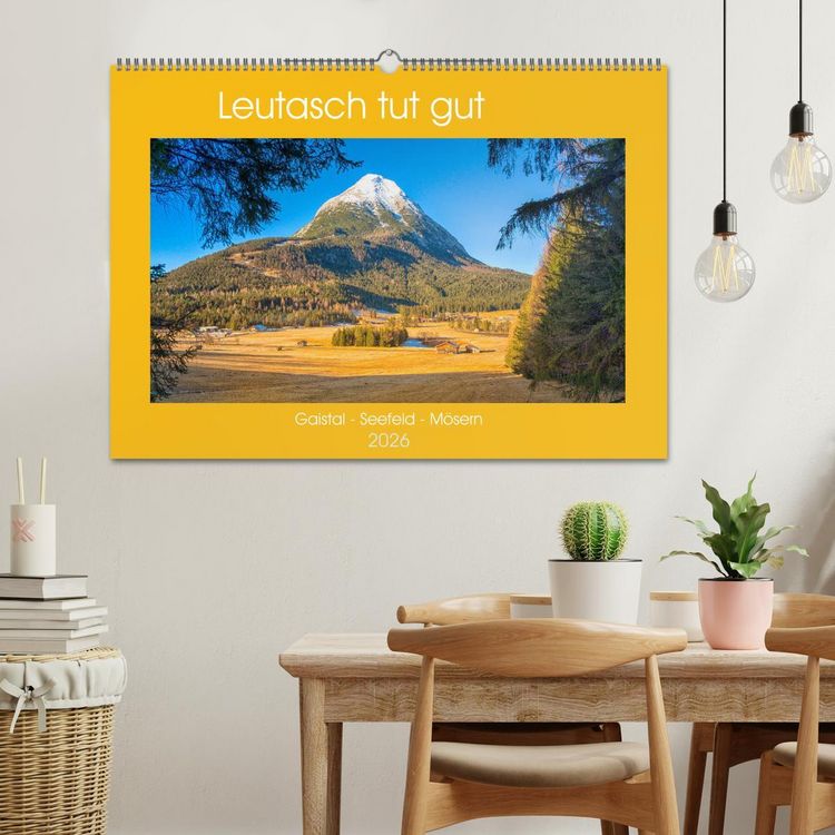 Produktbild: Leutasch tut gut (Wandkalender 2026 DIN A2 quer), CALVENDO Monatskalender