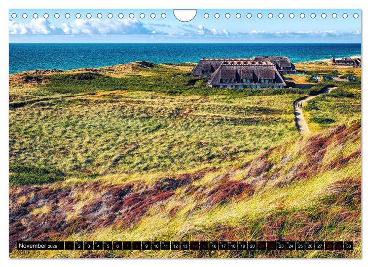 Produktbild: Sylt - Das nordfriesische Ereignis (Wandkalender 2026 DIN A4 quer), CALVENDO Monatskalender