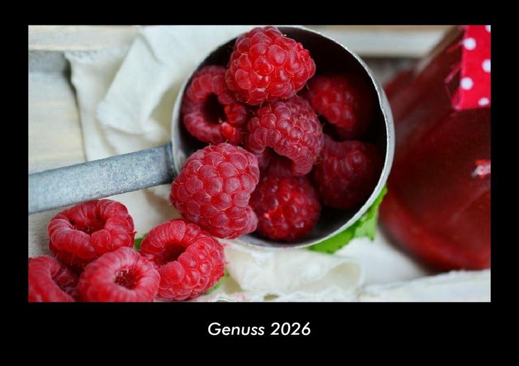 Produktbild: Genuss 2026 Fotokalender DIN A3