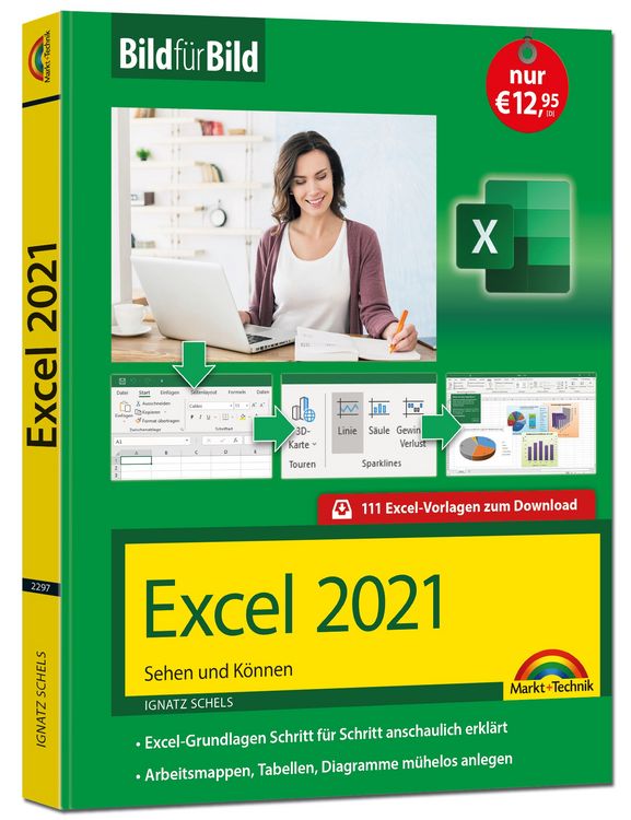 Produktbild: Excel 2021 Bild f&uuml;r Bild erkl&auml;rt