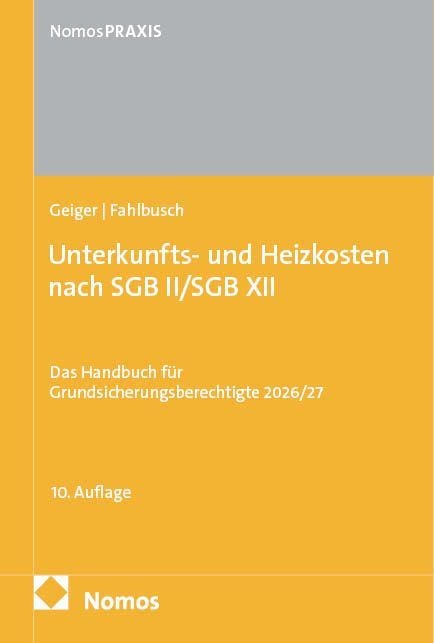 Produktbild: Unterkunfts- und Heizkosten nach SGB II/SGB XII
