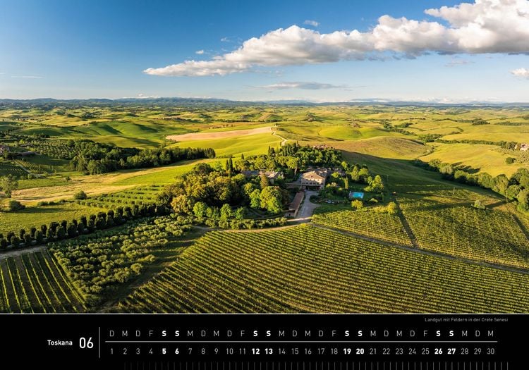 Produktbild: Toskana Premiumkalender 2027