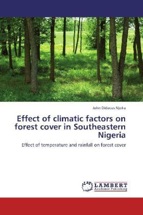 Produktbild: Njoku, J: Effect of climatic factors on forest cover in Sout