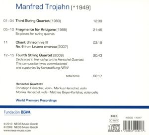 Produktbild: Streichquartette