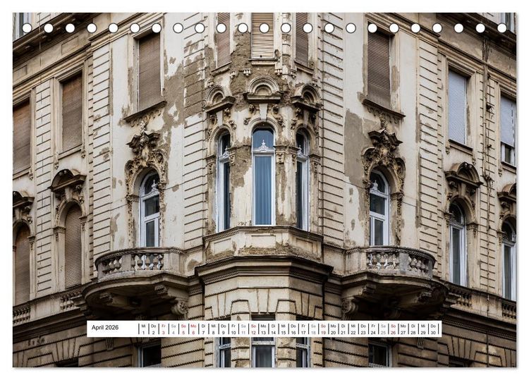 Produktbild: KAISERLICHES BUDAPEST (Tischkalender 2026 DIN A5 quer), CALVENDO Monatskalender