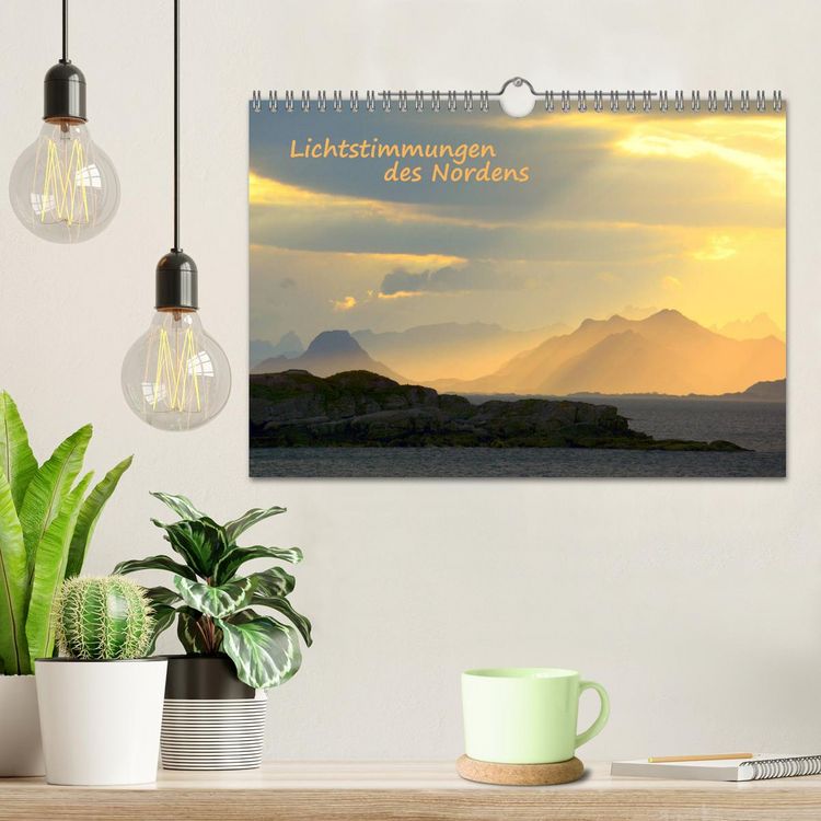 Produktbild: Lichtstimmungen des Nordens (Wandkalender 2026 DIN A4 quer), CALVENDO Monatskalender
