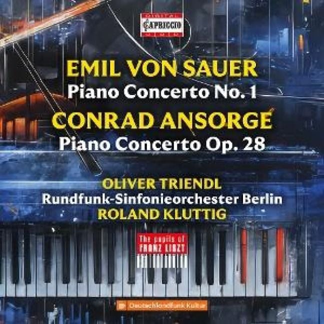 Produktbild: Sauer: Klavierkonzert Nr. 1/Ansorge: Klavierkonzer