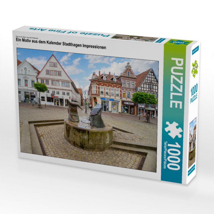Produktbild: CALVENDO Puzzle Ein Motiv aus dem Kalender Stadthagen Impressionen | 1000 Teile Lege-Gr&ouml;&szlig;e 64x48cm Foto-Puzzle f&uuml;r gl&uuml;ckliche Stunden