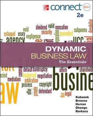 Produktbild: Dynamic Business Law-2e W/code