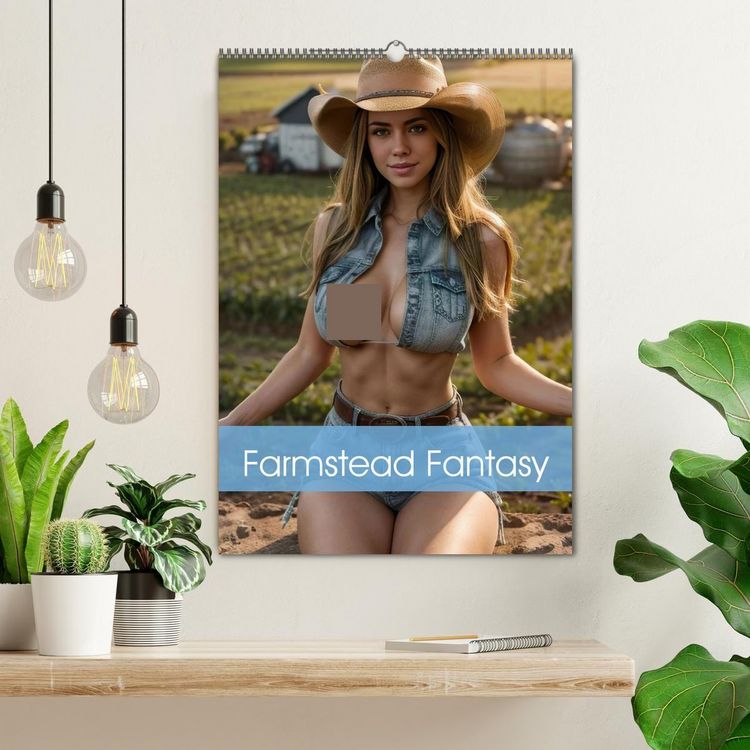 Produktbild: Farmstead Fantasy (Wall Calendar 2026 DIN A2 portrait), CALVENDO 12 Month Wall Calendar