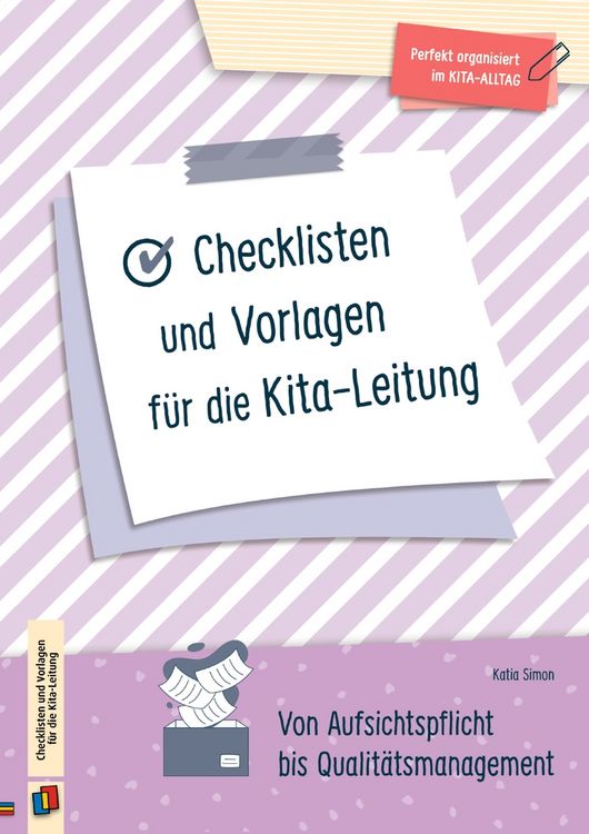 Produktbild: Checklisten und Vorlagen f&uuml;r die Kita-Leitung