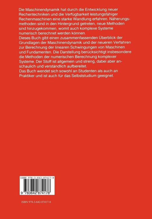 Produktbild: Maschinendynamik
