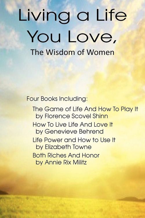 Produktbild: Living a Life You Love, The Wisdom of Women