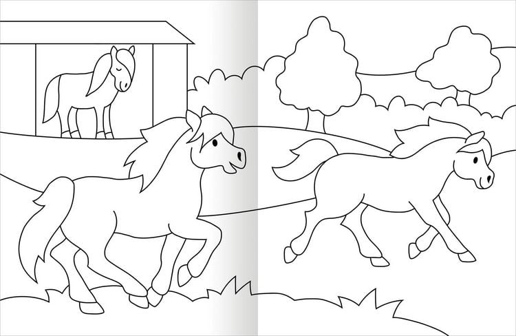 Produktbild: Malbuch Bauernhof