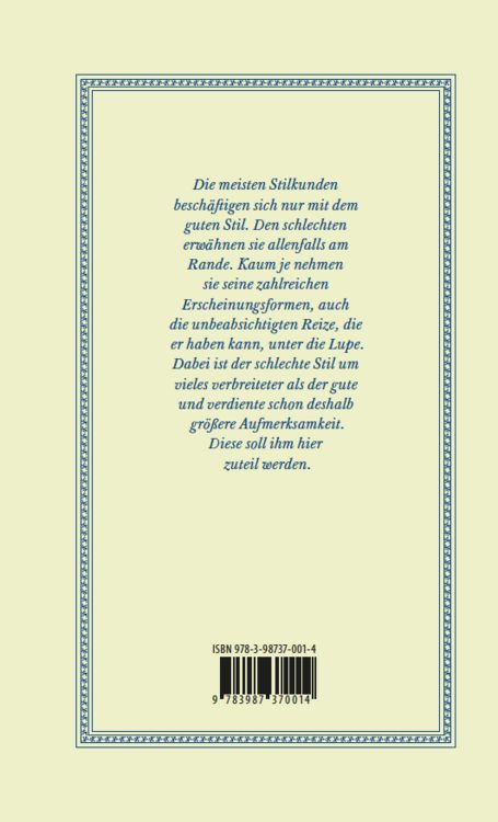 Produktbild: Wie man schlecht schreibt