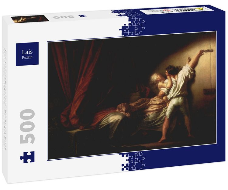 Produktbild: Lais Puzzle Jean-Honor&eacute; Fragonard - Der Riegel, Detail 500 Teile